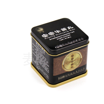 安宮牛黃丸鐵盒,創意地黃丸包裝盒