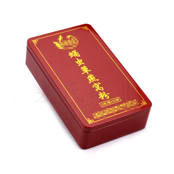 蛹蟲草燕窩粉鐵盒包裝,保健食品鐵皮盒子