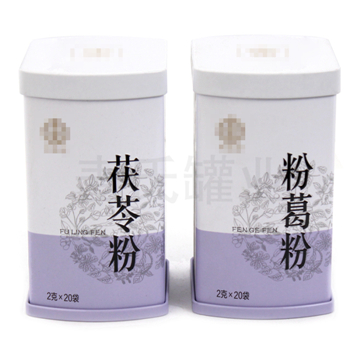 茯苓粉鐵盒子包裝,粉葛粉包裝盒