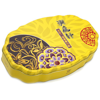 400克裝蛋黃蓮蓉酥月餅鐵罐,創意月餅鐵罐,月餅鐵罐加工